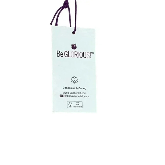 Gloria Vanderbilt Amanda Women 18 Classic Rise Capri Jeans Beige Stretch NEW - Picture 5 of 11